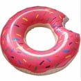 thumbnail image 1 of Gigantic Donut Pool Float, Doughnut Float for Adult, Inflatable Summer Pool Or Beach Toy 120cm, Strawberry, 1 of 5