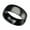 US 8, variant on Opvise Ring Wide Band Creative Titanium Steel Solid Color Jewelry Accessories for Men