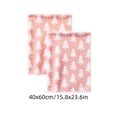 thumbnail image 5 of MYUNNIL 2Pcs Christmas Themed Hand Towels, 16 x 24" Soft Absorbent Xmas Tree Pattern Decorative Dish Towels, Reusable Seasonal Towels for Bathroom Kitchen & Holiday Gift, 5 of 6
