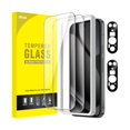 thumbnail image 1 of xixishop Screen Protector for Google Pixel 10 Pro with Camera Lens Protector, Easy Installation Tool, Fingerprint Unlocking Compatible, Tempered Glass Film, HD Clear, 2-Pack Each, 1 of 1