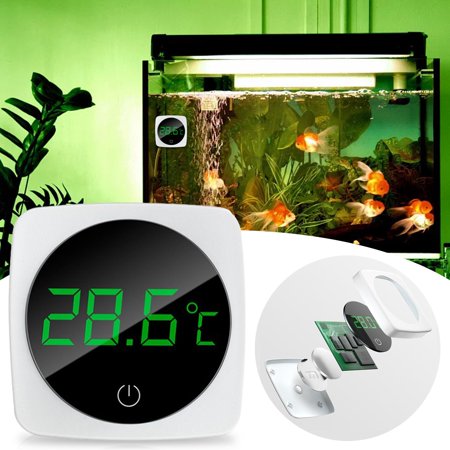 Aquarium LCD Display Reptile , Instant Read  degreeC Temperature for Terrarium Aquarium Fish Tank
