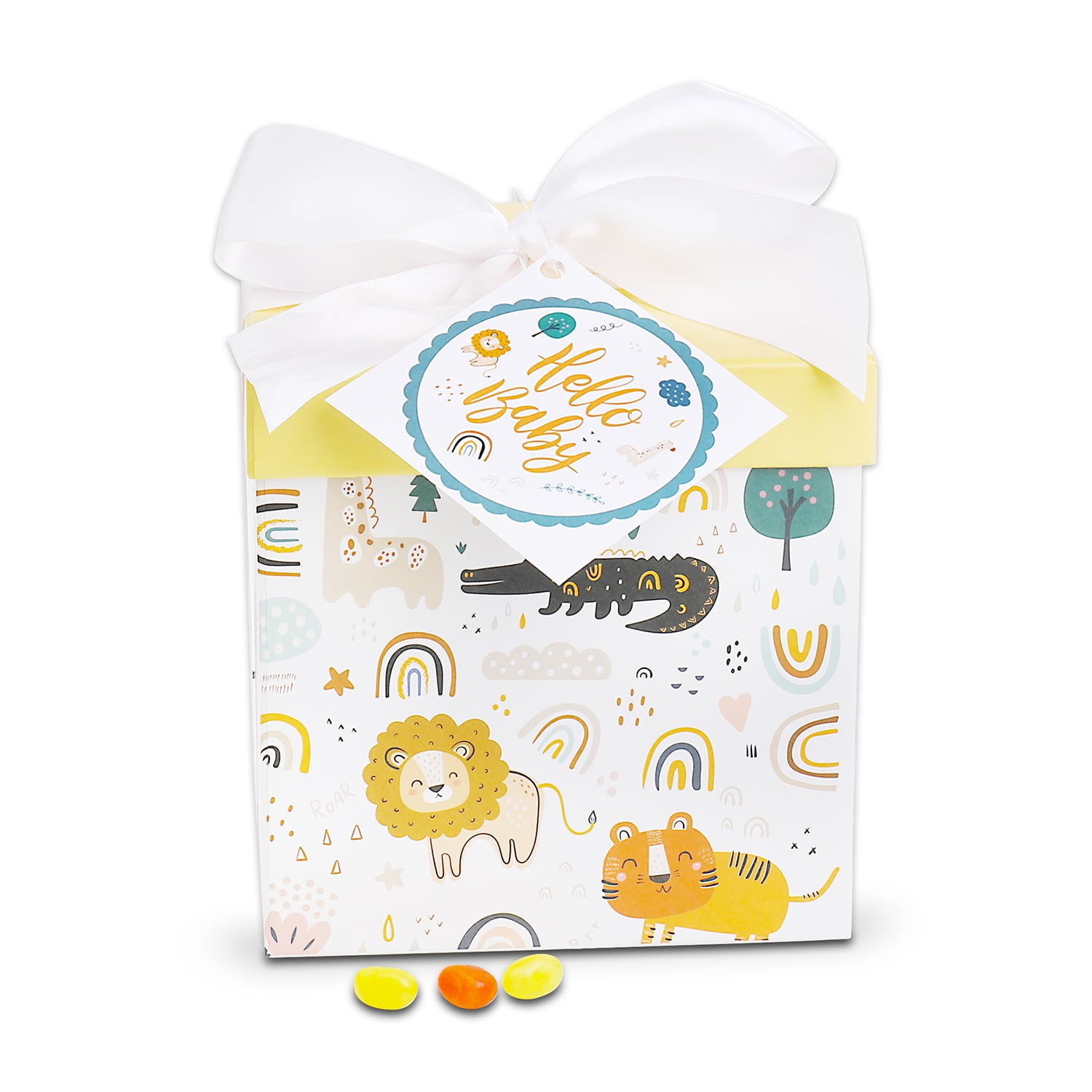 Alder Creek Gift Baskets Baby Gift Box (4 Items)