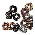 thumbnail image 2 of Cuerda para el cabellero con estampado de y lazo elástico para el cabellero de 13 piezas Yuyangstore Scrunchie con estampado de leopardo para mujer, 2 of 8