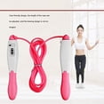 thumbnail image 3 of Counting Skipping Rope Jump Ropes Sport Fitness Exercise Tool Fast Speed Counting Rope Skipping Wire, Red, 3 of 7