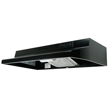 Black Chimney Hood - RANGE HOOD DUCTLESS 30IN BLD
