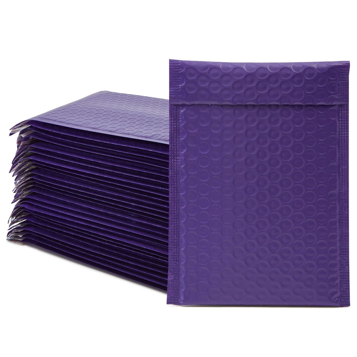 Padded Shipping Mailing Envelopes 40 New Purple 4x8 Bubble Mailers 
