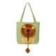 thumbnail image 3 of Bolsa de transporte para gatos, bolsa de viaje con forma de bolso, transpirable, cómoda para Verde Grande, 3 of 9
