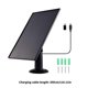 thumbnail image 3 of Low Power Solar Charging Panel 3W 5V For Security Doorbells And Outdoor Cameras PET Laminated White, 3 of 4