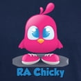 thumbnail image 3 of CafePress - RA Chicks Cute Pink Chicky Dark T Shirt - Men's Classic Graphic Cotton T-Shirt, 3 of 4
