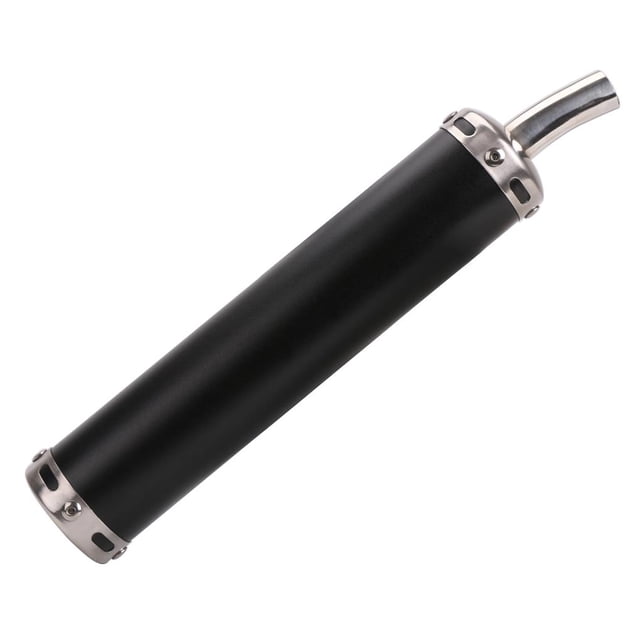 Riwesomey Tubo de escape deslizante para motocicleta, silenciador de entrada para reducir el ruido, silenciador de escape llamativo Universal para Accesorios para motos Numero 5