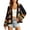 (Type 7)Black, variant on Long Sleeve Boho Crochet Sweater Cover Up, Women Granny Square Floral Open Front Hollow Knit Cropped Cardigan