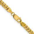 thumbnail image 2 of Diamond2Deal 10K Yellow Gold 4.25mm Solid Miami Cuban Chain Necklace for Men 20", 2 of 6