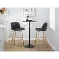 thumbnail image 3 of Toriano 30" Fixed-Height Bar Stool, Bar Chairs, Swivel Bar Stools, Bar Stools Set of 2, 3 of 6