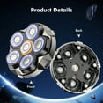 thumbnail image 3 of Prozing 6D Replacement Shaver Head for FK-8750, IPX7 Waterproof Electric Razor Head, Men’s Head Shaver, 3 of 7