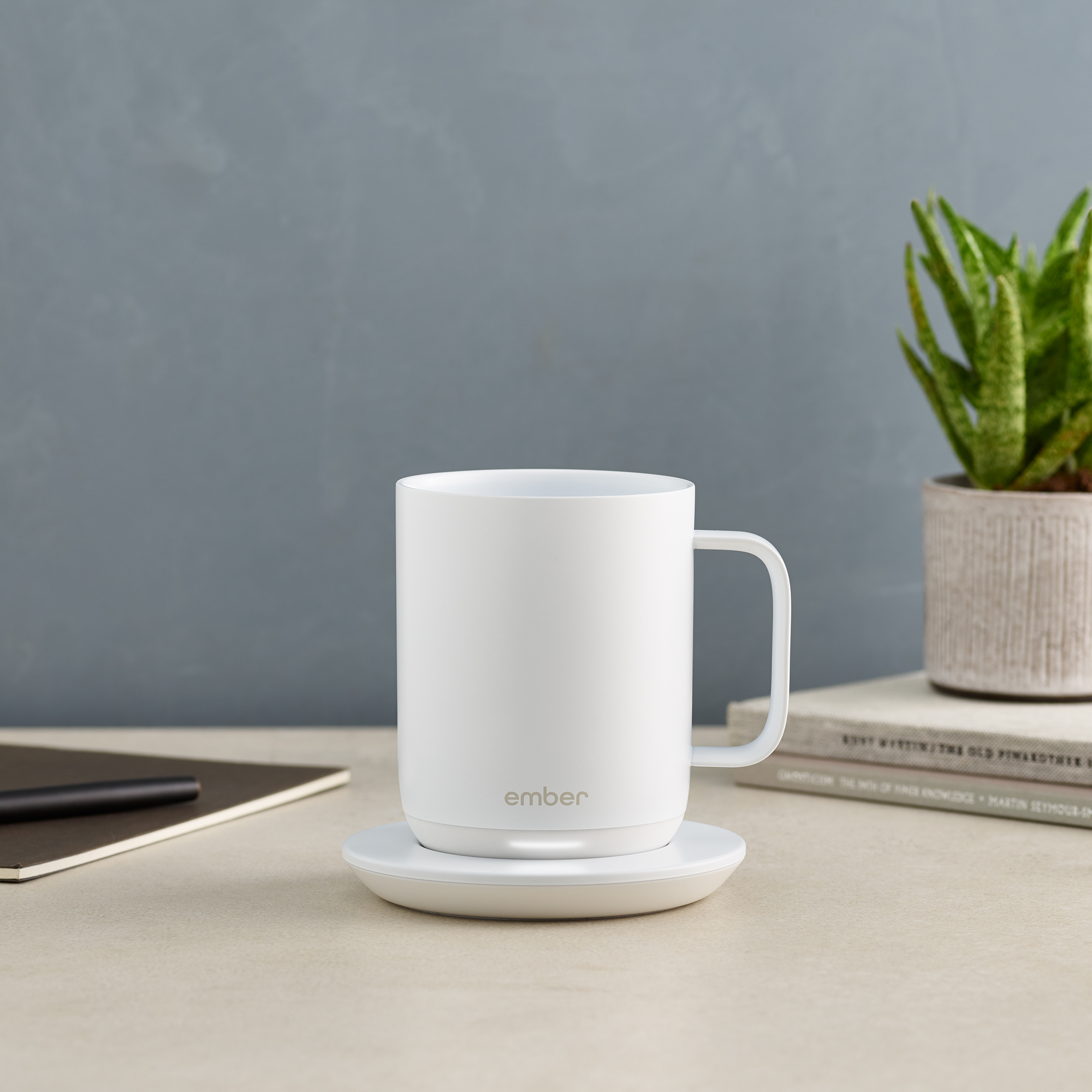 Ember Temperature Control Smart Mug 2, 10 oz, White, 1.5-hr Battery Life - App Controlled Heated Coffee Mug - Improved Design - image 5 of 9