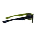 thumbnail image 5 of Kids Rectangle Multi Pattern Sunglasses (Black/Citron), 5 of 6