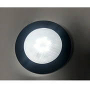 Dream Lighting 12v LED Puck Light RV Interior Ceiling Fixture Black Shell Cool White 3.5inch