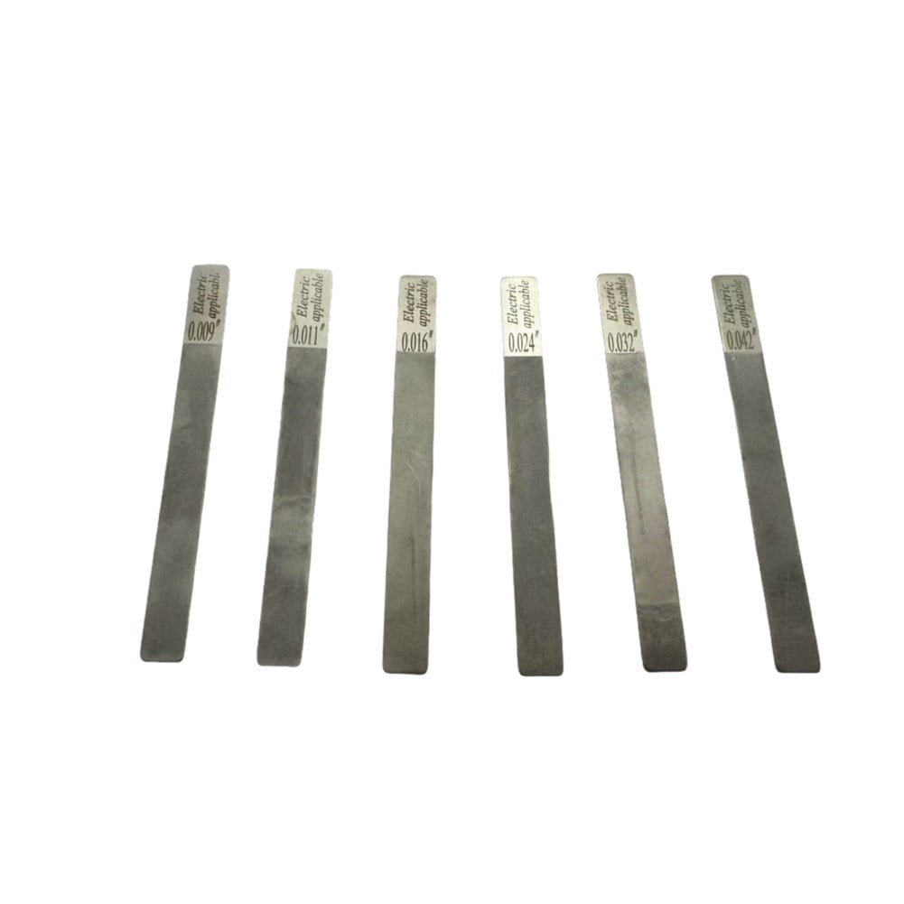 6Pcs Guitar Nut Nut Files Fret Crowning Slot Comfortable Luthier Repair Tool Kit