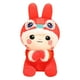 thumbnail image 3 of Lindo Conejo Juguetes de peluche Adorno Muñecos de peluche Animal Regalo temático Estilo chino para el año Nuevo chino Fiesta de cumpleaños Favor Traje Tang Rojo 20cm Hugo Juguetes de peluche, 3 of 10