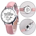 thumbnail image 6 of Women Watch Individual Special Design Faux Leather Band Ideal Wristwatch for Gifts, 6 of 8
