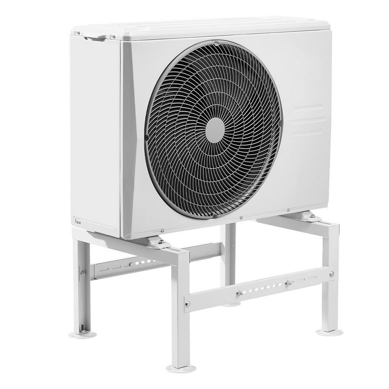 Adjustable Mini Split Ground Stand with Anti-Vibration Pads