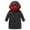 Black, variant on Ccpelsie Toddler Hooded Jacket Kids Thicken Warm Winter Coat Outerwear for Little Girls Big Girls(Red,5-6 Years)