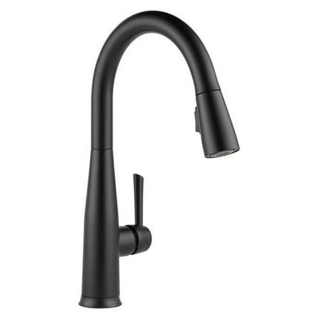 Delta Essa Single Handle Pull-Down Kitchen Faucet with Touch2O Technology, Matte