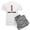 With Grey Camo Pant, variant on - Bacon And Egg Couples Pajamas - Men's Light Pajamas