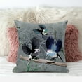 thumbnail image 3 of 20x20 Off White Green Bird Blown Seam Broadcloth Animal Print Throw Pillow, 3 of 5