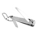 thumbnail image 2 of Manicure Pedicure Nail Cutter Clipper Trimmer Silver Tone w Bead Chain, 2 of 5