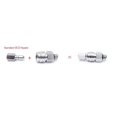 thumbnail image 2 of Scuba Diving BCD Standard Male BCD Connector to 3/8-24 Low Voltage Thread Connector CCR Connector, 2 of 5