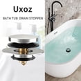 thumbnail image 2 of Tapón de desagüe de bañera Uxoz universal para orificios de 1.5 a 1.72 pulgadas, 2 of 7