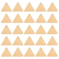 thumbnail image 4 of 100 piezas de rebanadas triangulares de bricolaje con orificio colgante, piezas de madera, recortes sin terminar, 4 of 7
