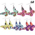 thumbnail image 3 of Dangle Earrings Butterfly Shape Creative Fashion Drop Earrings Pierced Earrings, 3 of 10