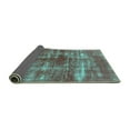 thumbnail image 2 of Ahgly Company Indoor Rectangle Persian Turquoise Blue Bohemian Area Rugs, 8' x 12', 2 of 4