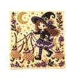 thumbnail image 2 of Halloween Rhinestone Diamond Painting Kit - Hanging Ornament Wall Decor Set, A, 2 of 5