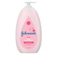 thumbnail image 3 of Johnson's Moisturizing Pink Baby Body Lotion with Coconut Oil, 27.1 oz, 3 of 4