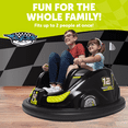 Flybar 12V Bumper Car XL, Battery Powered Ride on for Boys and Girls