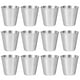 thumbnail image 1 of WORGEOUS 12pcs vasos de chupito de acero inoxidable vaso portátil para beber bebidas espirituosas vasos de vino sostenedor de salsa (30 ml), 1 of 5