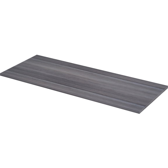 Lorell, Relevance Series Charcoal Laminate Office Furniture Tabletop, 1 Each