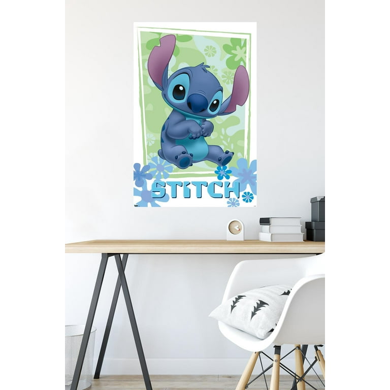 Disney Lilo and Stitch - Flowers Wall Poster, 22.375 x 34