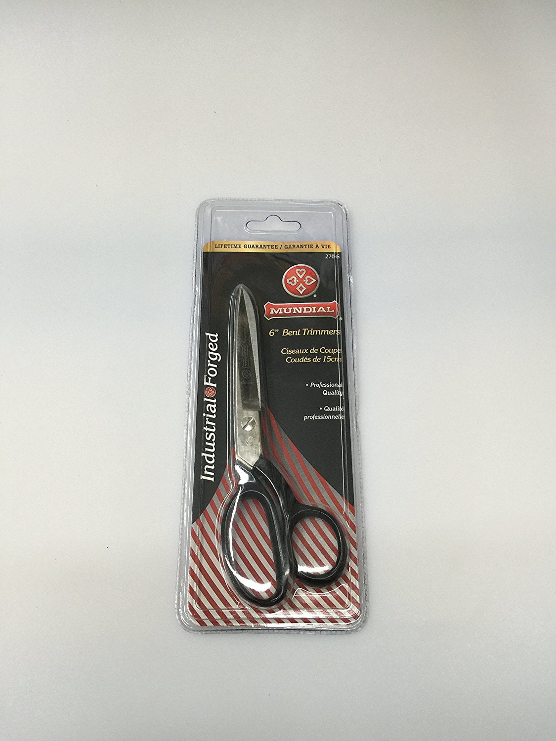 Mundial Bent Trimmer Dressmaker Shear Scissor 6"