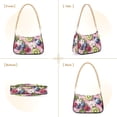 thumbnail image 7 of FORMRS Womens Shoulder Bag with Chain Strap Clutch Purse Cute Tote Handbag, Pink Blueberries, 7 of 7