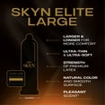 thumbnail image 5 of (3 pack) SKYN Elite Large Non-Latex Lubricated Condoms, 12 Count, 5 of 12