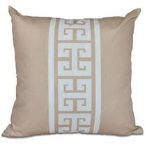 Simply Daisy 16" x 16" Key Stripe Print Outdoor Pillow