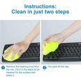 thumbnail image 4 of Keyboard Cleaning Gel, 2pcs 160g Box, Random Colors, Super Clean Keyboard Cleaning Gel, Gentle Cleaning Kit for PC, Laptop, Phone, Tablet, Printer, Remote Control, Car Air Vent, 4 of 5