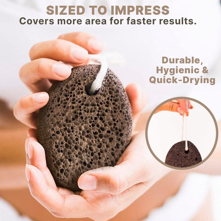 Beauty by Earth X-Large Natural Pumice Stone for Feet photo 5