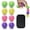 Colorful, variant on 4PCS Silicone Magnetic Balls Fidget Toys, Stress Relief Sensory Toy for Autism ADHD Anxiety, Office Fun Textures Gadgets, Stocking Stuffers Gift for Adults Teen, Colorful