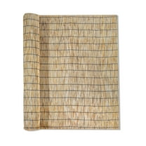 16.4 ft x 4 ft Bamboo Reed Privacy Fence Screen for Porch, Patio & Balcony