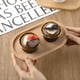 thumbnail image 3 of 【Varias funciones】 Esta bandeja de madera para servir es muy práctica., 3 of 5